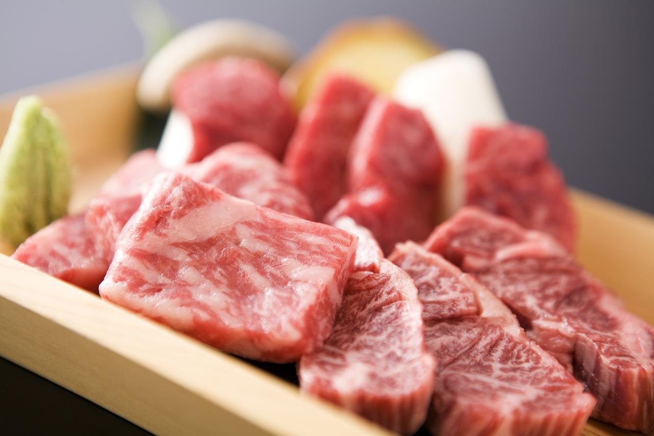 Miyama Ouan Kyoritsu Resort Takayama  Exteriör bild Raw beef